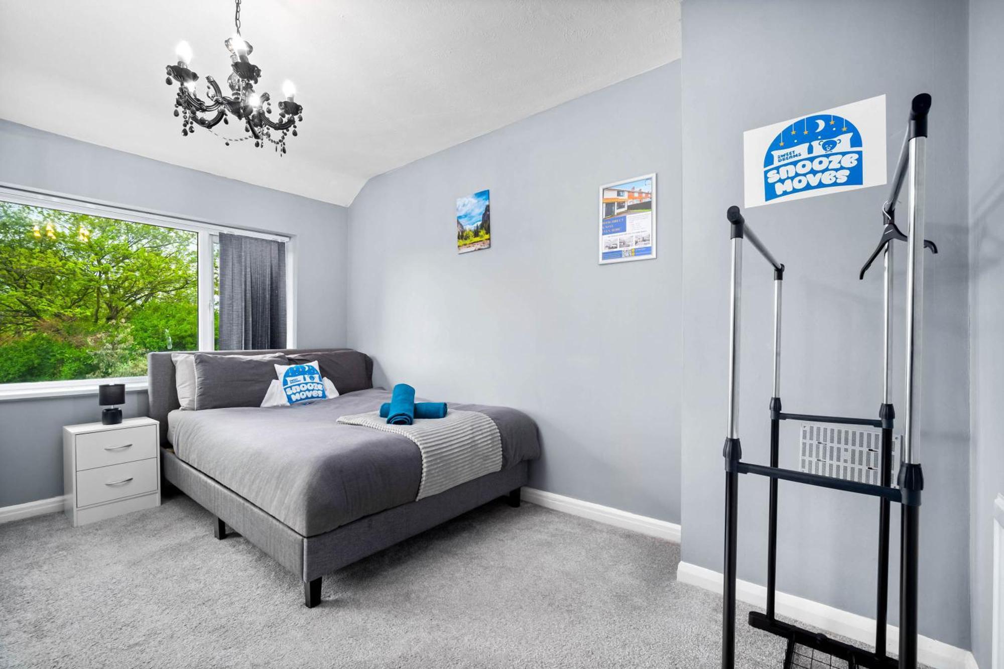 Stylish 3 Bedroom Home Away From Home เบอร์มิงแฮม ภายนอก รูปภาพ