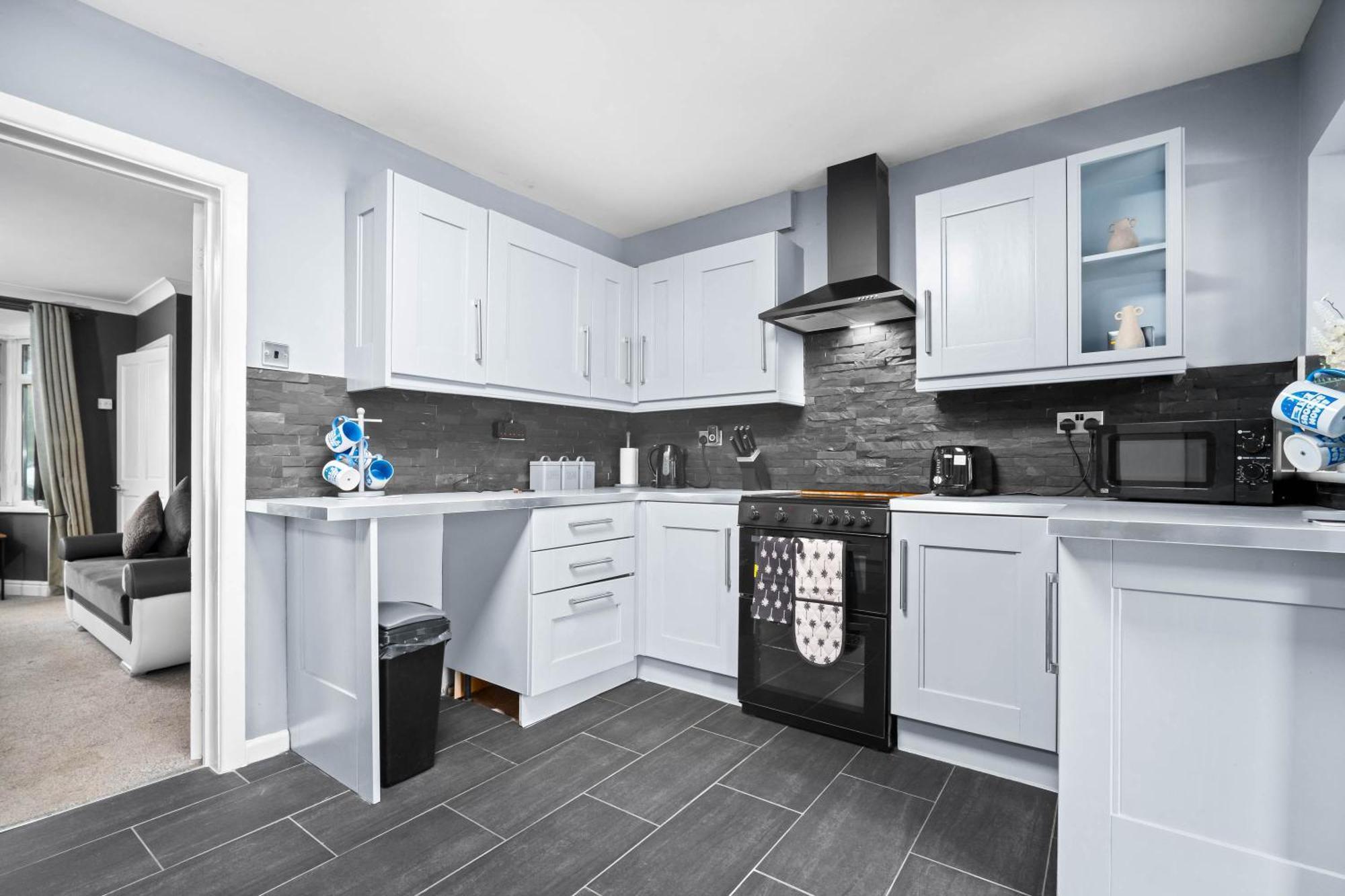Stylish 3 Bedroom Home Away From Home เบอร์มิงแฮม ภายนอก รูปภาพ